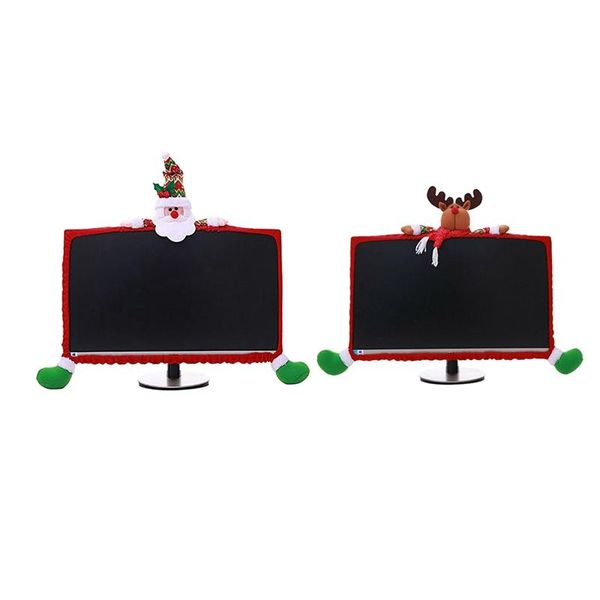 christmas decorations 2 pcs computer monitor cover cute claus decoration for home office gift , elk & santa
christmas decorations 2 pcs computer monitor cover cute claus decoration for home office gift , elk & santa