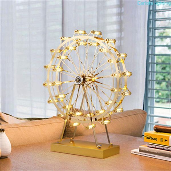 table lamps ferris wheel led desk lamp birthday present gift light bedside bedroom home decoration
table lamps ferris wheel led desk lamp birthday present gift light bedside bedroom home decoration