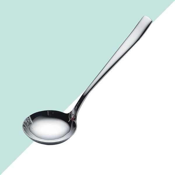 spoons thicken 304 stainless steel soup spoon round large pot long handle kitchen cutlery
spoons thicken 304 stainless steel soup spoon round large pot long handle kitchen cutlery