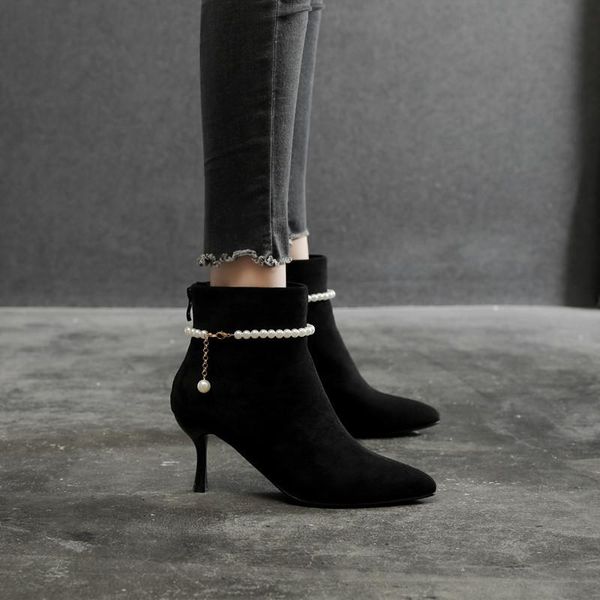 boots women's rubber boots-women female shoes winter footwear zipper rain 2021 large size high heel ladies pointy mid-calf mid c, Black
boots women's rubber boots-women female shoes winter footwear zipper rain 2021 large size high heel ladies pointy mid-calf mid c, Black