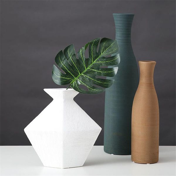 vases modern and simple thick ceramic vase living room dining table home decoration creative brushed flower arrangement
vases modern and simple thick ceramic vase living room dining table home decoration creative brushed flower arrangement