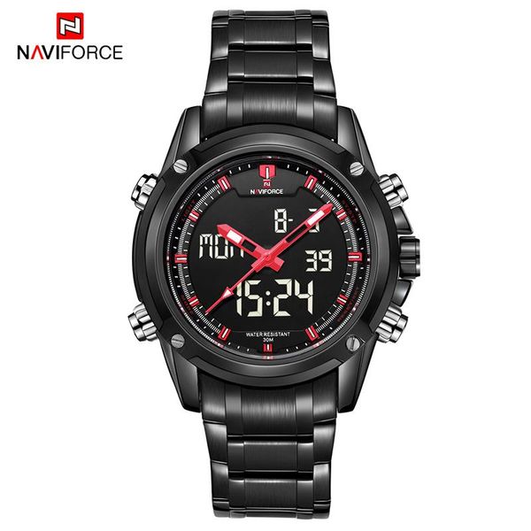 wristwatches naviforce men's sport army military watches quartz analog led digital male clock waterproof watch relogio masculin, Slivery;brown
wristwatches naviforce men's sport army military watches quartz analog led digital male clock waterproof watch relogio masculin, Slivery;brown