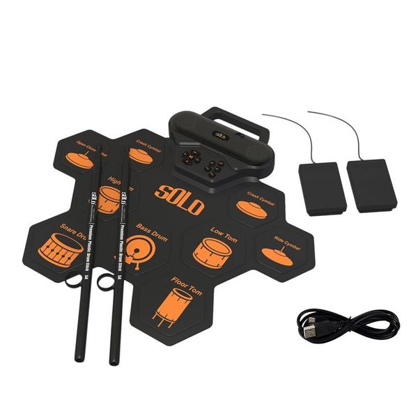 trekking poles solo electronic drum set, roll up practice pad rechargeable built in dual 3w speakers/drum pedals/drumsticks for kids
trekking poles solo electronic drum set, roll up practice pad rechargeable built in dual 3w speakers/drum pedals/drumsticks for kids