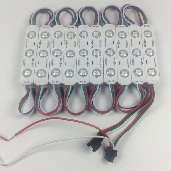 wholesale 1000pcs/lot rgb led module smd injection with lens waterproof advertising light dc12v 1.5w modules
wholesale 1000pcs/lot rgb led module smd injection with lens waterproof advertising light dc12v 1.5w modules