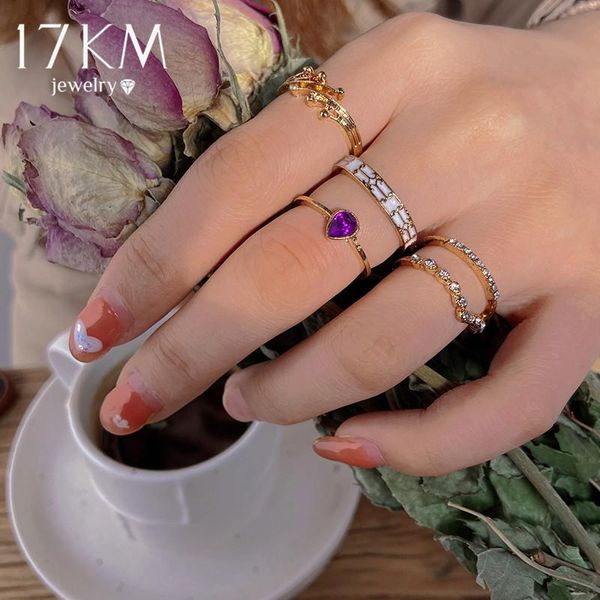 cluster rings 17km trendy gold knuckle chain for women boho multilayered crystal ring moon star finger set 2021 female jewelry, Golden;silver
cluster rings 17km trendy gold knuckle chain for women boho multilayered crystal ring moon star finger set 2021 female jewelry, Golden;silver