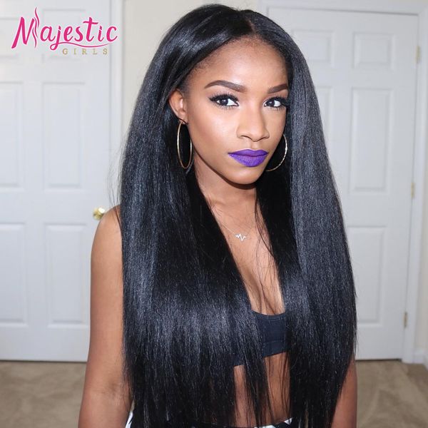 lx brand kinky straight wig lace front human hair wig pre plucked with baby hair lace front human hair wig remy yaki lace front wigfactory d, Black
lx brand kinky straight wig lace front human hair wig pre plucked with baby hair lace front human hair wig remy yaki lace front wigfactory d, Black