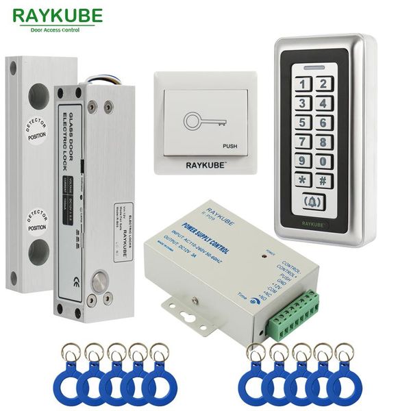 raykube frameless glass door access control kit electric bolt lock + metal rfid reader acccess control keypad
raykube frameless glass door access control kit electric bolt lock + metal rfid reader acccess control keypad