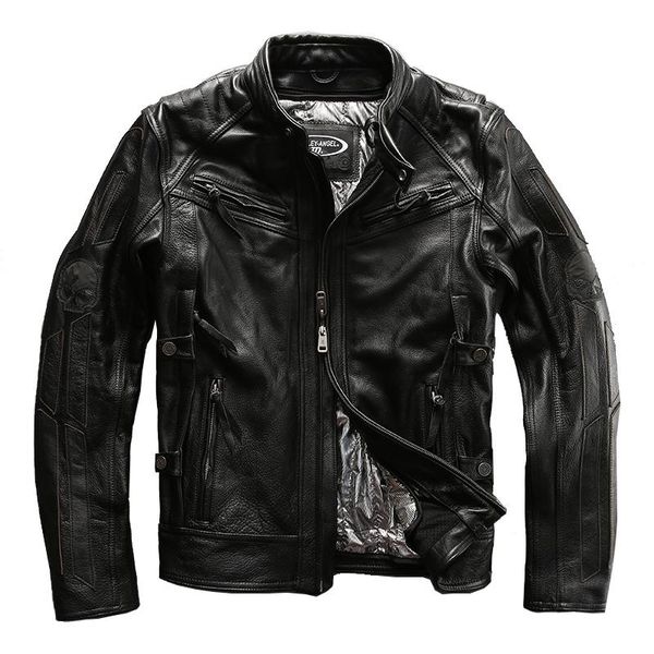 size ha-116 big quality super genuine cow motor mens cowhide leather rider jacket men's & faux, Black
size ha-116 big quality super genuine cow motor mens cowhide leather rider jacket men's & faux, Black