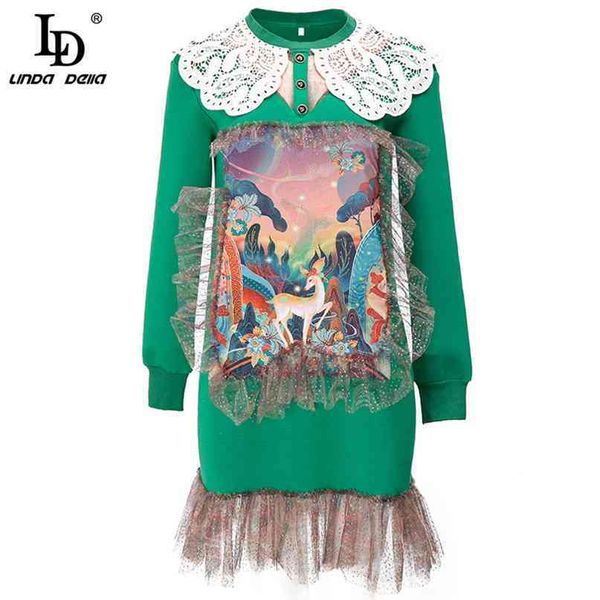 summer runway designer loose women mini dress fashion long sleeve mesh patchwork print casual short 210522, Black;gray 
summer runway designer loose women mini dress fashion long sleeve mesh patchwork print casual short 210522, Black;gray