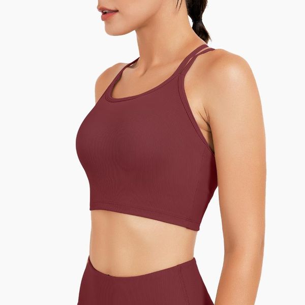 yoga outfit running fitness sports underwear high elastic stripe beauty back double shoulder strap bra shockproof
yoga outfit running fitness sports underwear high elastic stripe beauty back double shoulder strap bra shockproof