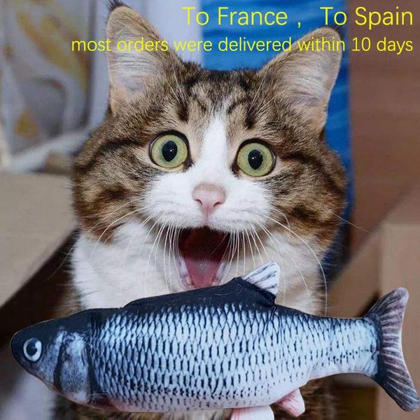 cat toys electric toy 3d fish usb charging simulation moving for pet playing supplies floppy
cat toys electric toy 3d fish usb charging simulation moving for pet playing supplies floppy