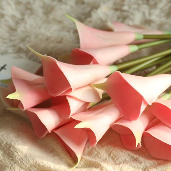 decorative flowers & wreaths artificial calla lily bouquet for wedding decoration bunch bridal fake plants party interior decor
decorative flowers & wreaths artificial calla lily bouquet for wedding decoration bunch bridal fake plants party interior decor