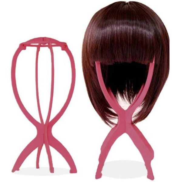 pink folding stable wig display stand mannequin dummy head hat cap hair holder hooks & rails
pink folding stable wig display stand mannequin dummy head hat cap hair holder hooks & rails