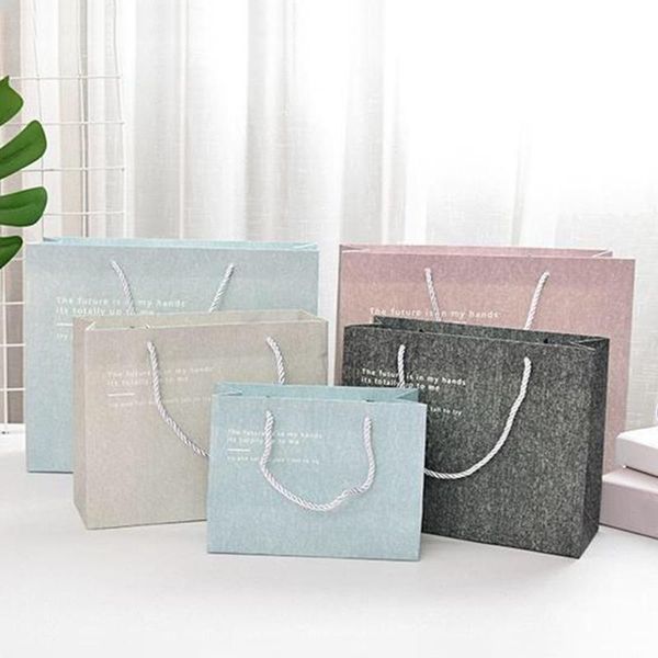 gift wrap 1pc packaging bag with handle rectangle kraft paper pouches shopping fashion party supplies
gift wrap 1pc packaging bag with handle rectangle kraft paper pouches shopping fashion party supplies