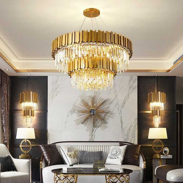 pendant lamps living room chandelier modern simple atmosphere restaurant lamp designer model villa light luxury crystal
pendant lamps living room chandelier modern simple atmosphere restaurant lamp designer model villa light luxury crystal