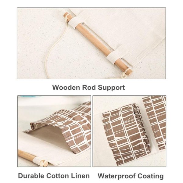 storage boxes & bins 3 pockets hanging bag wall mounted wardrobe sundries waterproof fabric cotton linen pouch cosmetic organ
storage boxes & bins 3 pockets hanging bag wall mounted wardrobe sundries waterproof fabric cotton linen pouch cosmetic organ
