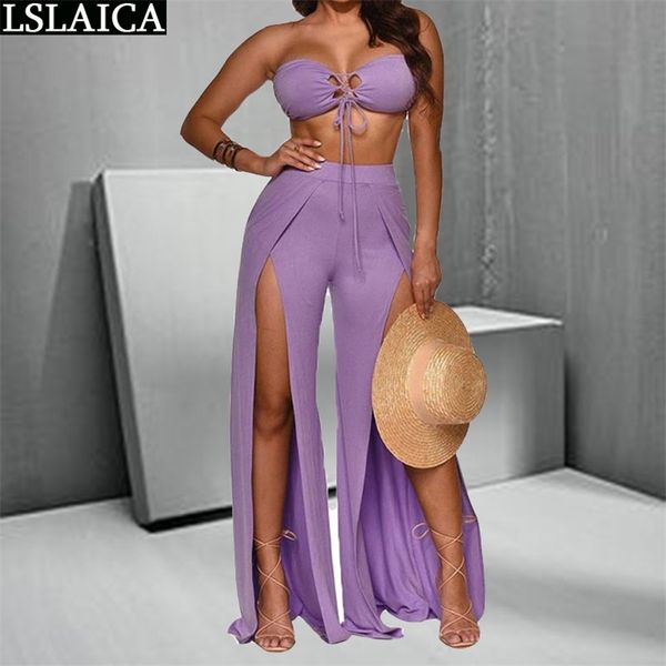 two-piece women's casual set split wide leg trousers off shoulder sleeveless & club fashion personalized clothes women 210515, White
two-piece women's casual set split wide leg trousers off shoulder sleeveless & club fashion personalized clothes women 210515, White