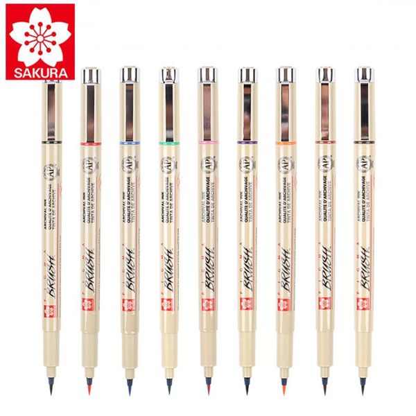 highlighters 1pcs sakura pigma micron fine line pen brush xsdk br paintbrush soft waterproof cartoons 9 colors art supply, Black;red
highlighters 1pcs sakura pigma micron fine line pen brush xsdk br paintbrush soft waterproof cartoons 9 colors art supply, Black;red