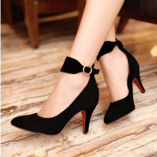 dress shoes women office pumps round toe high heels ladies sandals buckle strap stiletto bridal party wedding, Black
dress shoes women office pumps round toe high heels ladies sandals buckle strap stiletto bridal party wedding, Black