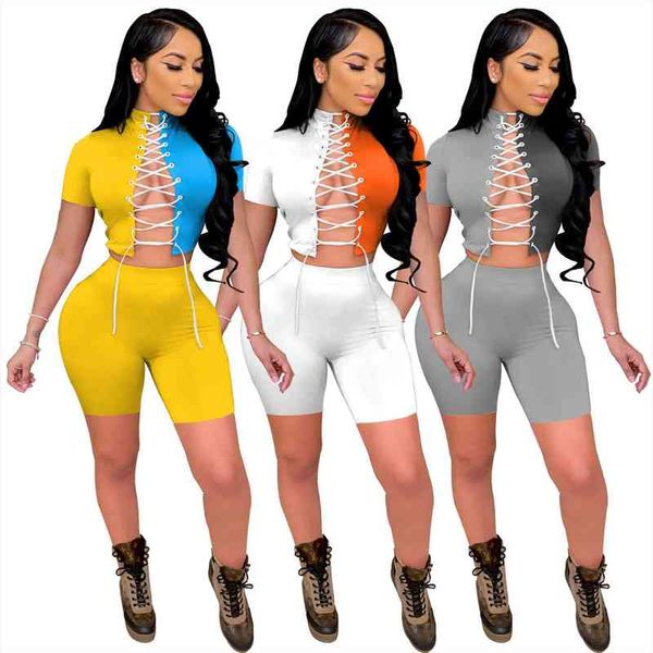 casual two piece set biker women tracksuits shorts color patchwork cross bandgae tracksuit fitness shirt sportsuit suit outfit, Gray
casual two piece set biker women tracksuits shorts color patchwork cross bandgae tracksuit fitness shirt sportsuit suit outfit, Gray