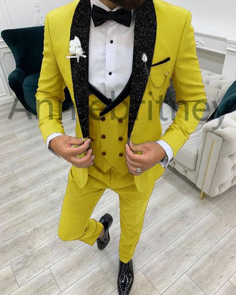 men's suits & blazers (jacket+pants+vest) autumn yellow men suit 3 pcs christamas slim fit year party tuxedos formal prom evening custo, White;black
men's suits & blazers (jacket+pants+vest) autumn yellow men suit 3 pcs christamas slim fit year party tuxedos formal prom evening custo, White;black