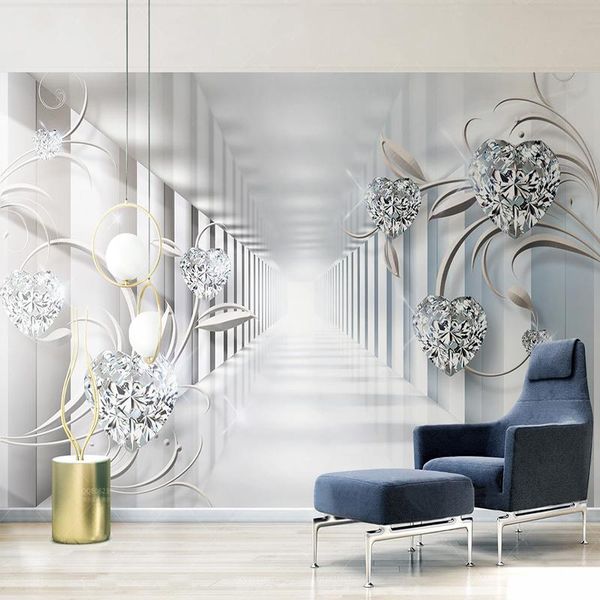 wallpapers custom murals wallpaper 3d stereo abstract space wall cloth european style diamond pattern living room tv background papers
wallpapers custom murals wallpaper 3d stereo abstract space wall cloth european style diamond pattern living room tv background papers