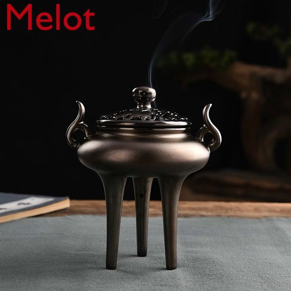 oriental dirt ceramic high-foot incense burner domestic indoor study zen ornament sandalwood and fragrance lamps
oriental dirt ceramic high-foot incense burner domestic indoor study zen ornament sandalwood and fragrance lamps