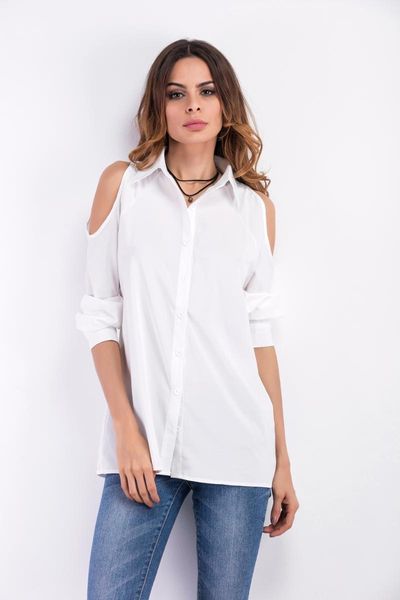 women's blouses & shirts summer style strapless long shirt ladies solid color loose casual fashion wild 2021, White
women's blouses & shirts summer style strapless long shirt ladies solid color loose casual fashion wild 2021, White