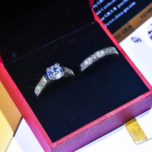 wedding rings luxury ring sets inlay cubic zirconia fashion s925 silvery jewelry for women promise statement engagement 2pcs, Slivery;golden
wedding rings luxury ring sets inlay cubic zirconia fashion s925 silvery jewelry for women promise statement engagement 2pcs, Slivery;golden