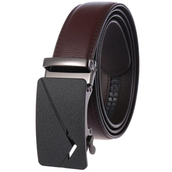 belts fange men belt leather automatic buckle male fashion jeans chain stretch solid luxury bland black fg380-2, Black;brown
belts fange men belt leather automatic buckle male fashion jeans chain stretch solid luxury bland black fg380-2, Black;brown