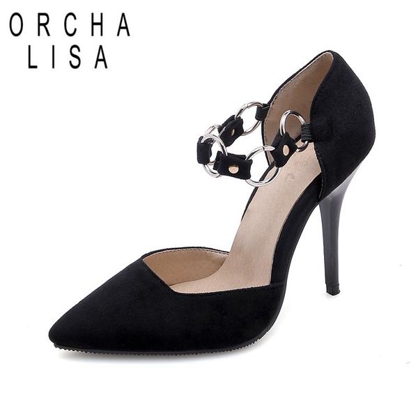 2021 women pointed toe pumps summer ankle strap .5cm thin high heels party wedding dress shoes apricot size 33-46, Black
2021 women pointed toe pumps summer ankle strap .5cm thin high heels party wedding dress shoes apricot size 33-46, Black