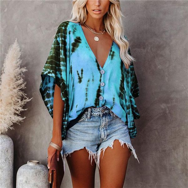 women's t-shirt women breathable comfortable v-neck bat sleeve tie-dye printed shirt lady tshirts goth aesthetic clothes, White
women's t-shirt women breathable comfortable v-neck bat sleeve tie-dye printed shirt lady tshirts goth aesthetic clothes, White