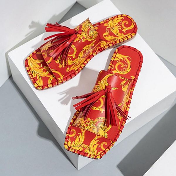 women slippers fashion tassels summer shoes brand beach slides retro mules for flat slipper outdoor, Black
women slippers fashion tassels summer shoes brand beach slides retro mules for flat slipper outdoor, Black