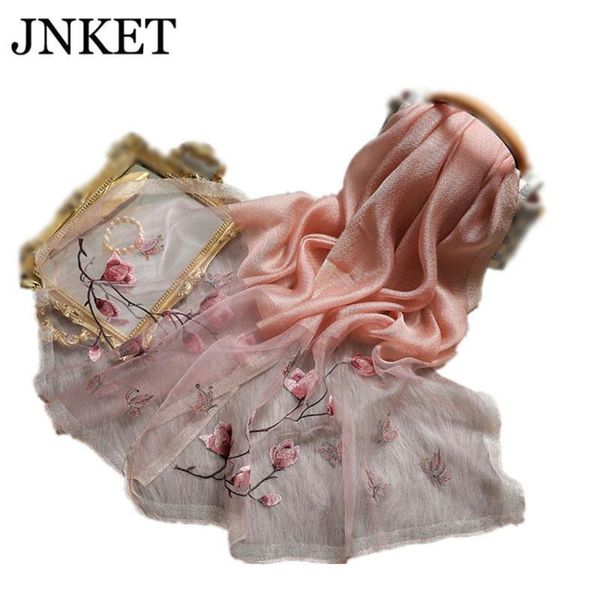scarves jnket silk wool fashion embroidered scarf mulberry sunscreen shawl female, Blue;gray
scarves jnket silk wool fashion embroidered scarf mulberry sunscreen shawl female, Blue;gray