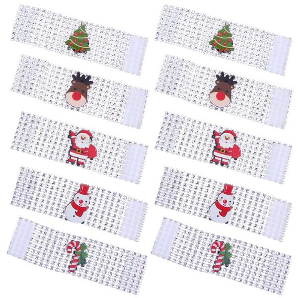napkin rings 2 pcs christmas decors holders plastic 8 rows rhinestone clips for party
napkin rings 2 pcs christmas decors holders plastic 8 rows rhinestone clips for party