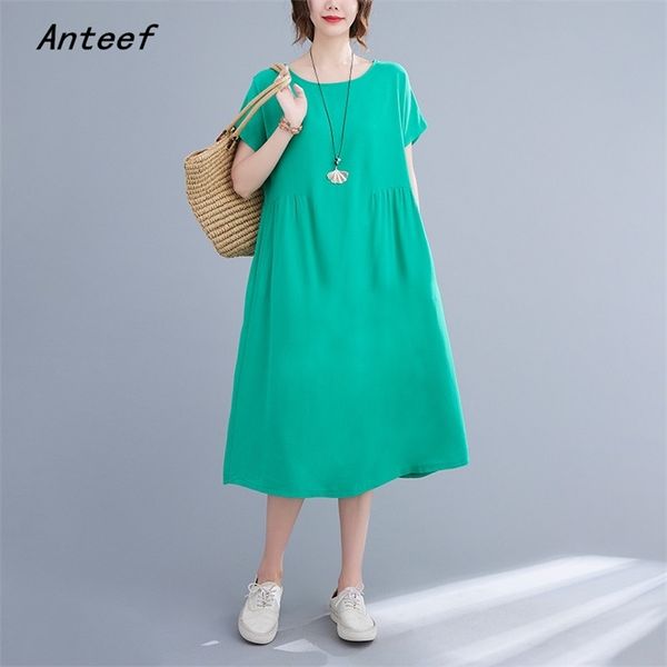 short sleeve plus size vintage dresses for women casual loose woman summer dress elegant clothes sundress 210517, Black;gray
short sleeve plus size vintage dresses for women casual loose woman summer dress elegant clothes sundress 210517, Black;gray