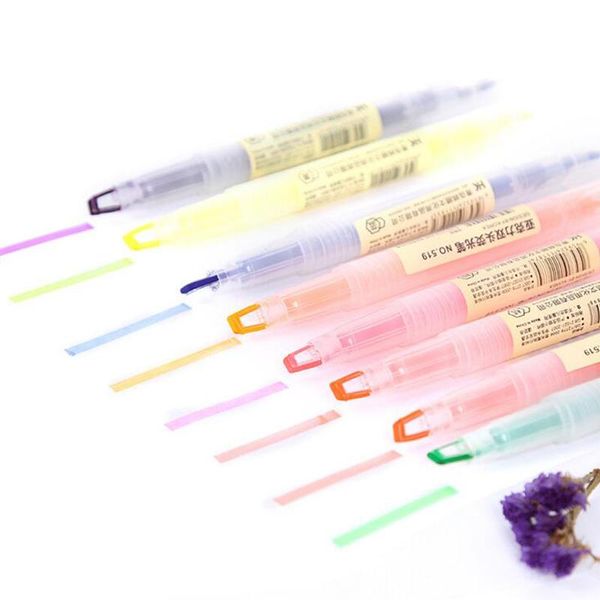 highlighters 8 pcs/lot creative dual-side design highlighter pen acrylic coloured graffiti pens stationery office accessories school supplie, Black;red
highlighters 8 pcs/lot creative dual-side design highlighter pen acrylic coloured graffiti pens stationery office accessories school supplie, Black;red