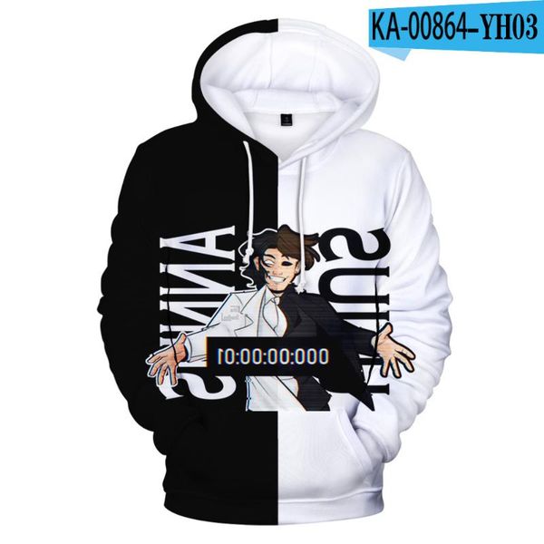 men's hoodies & sweatshirts annus 3d men women print hoodie harajuku hip hop clothes autumn coat, Black
men's hoodies & sweatshirts annus 3d men women print hoodie harajuku hip hop clothes autumn coat, Black