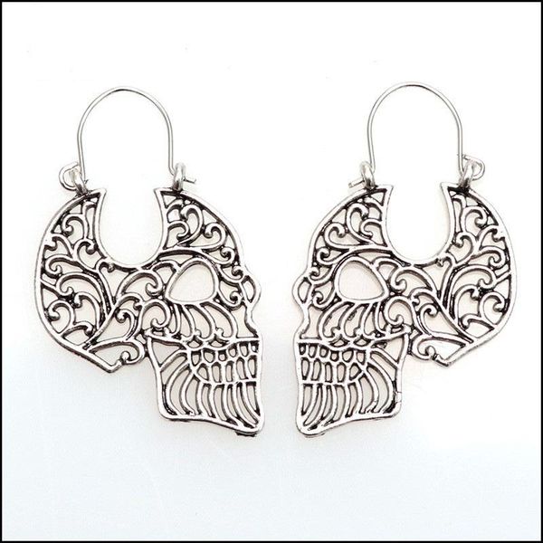 stud design hip hop retro silver color hollow skull earrings for women simple style ear jewelry birthday gifts, Golden;silver
stud design hip hop retro silver color hollow skull earrings for women simple style ear jewelry birthday gifts, Golden;silver