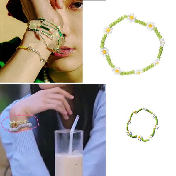 beaded, strands kpop nct dream renjun elastic daisy flower beaded bracelet fashion accessories couples sisters hand decoration gifts m57, Black
beaded, strands kpop nct dream renjun elastic daisy flower beaded bracelet fashion accessories couples sisters hand decoration gifts m57, Black