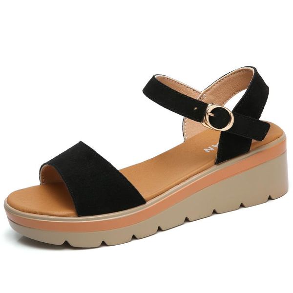 sandals women platform simple and stylish summer style women's casual with flat bottom, Black
sandals women platform simple and stylish summer style women's casual with flat bottom, Black