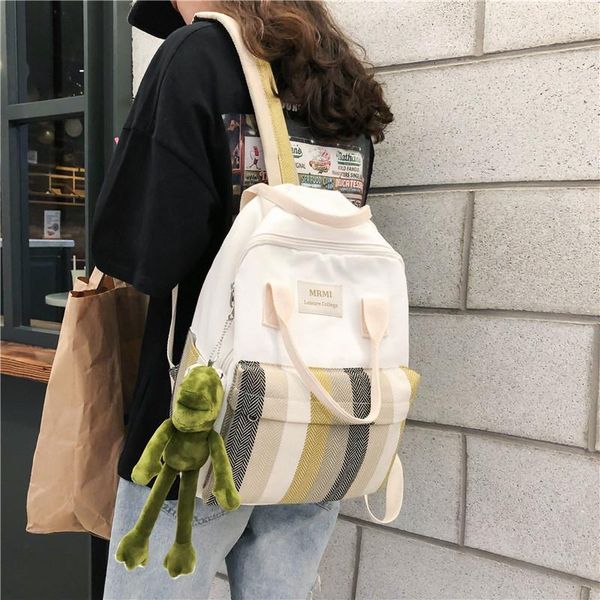 backpack 2021 korean version of harajuku female student bag solid color simple small fresh shoulder fashion outdoor
backpack 2021 korean version of harajuku female student bag solid color simple small fresh shoulder fashion outdoor