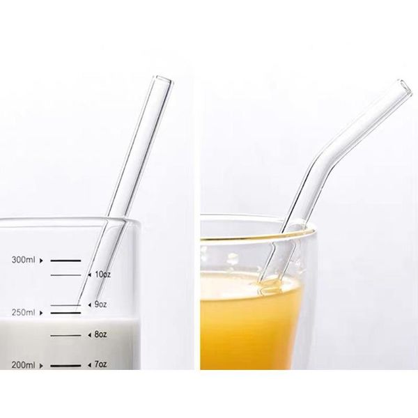 drinking straws 5/8/10pcs clear reusable tea juice water glass straw straight bent drinkware
drinking straws 5/8/10pcs clear reusable tea juice water glass straw straight bent drinkware