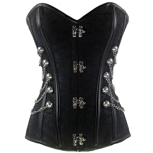 dress size s-6xl ladies steampunk prison corset bustier lingerie women corselets, Black;gray
dress size s-6xl ladies steampunk prison corset bustier lingerie women corselets, Black;gray