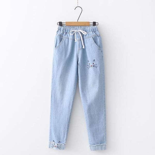 women's pants & capris women harajuku jeans japanese autumn pocket school cartoon funny wide leg loose cat embroidery roll up denim, Black;white
women's pants & capris women harajuku jeans japanese autumn pocket school cartoon funny wide leg loose cat embroidery roll up denim, Black;white