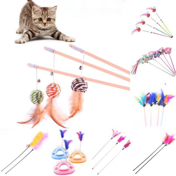 cat toys jormel plastic kitten interactive stick funny fishing rod game wand feather toy pet supplies accessory
cat toys jormel plastic kitten interactive stick funny fishing rod game wand feather toy pet supplies accessory
