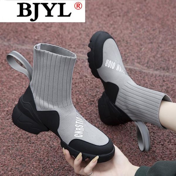 boots 2021 slip-on knittins sock women spring ankle for platform botas mujer thick chunky stretch women's, Black
boots 2021 slip-on knittins sock women spring ankle for platform botas mujer thick chunky stretch women's, Black