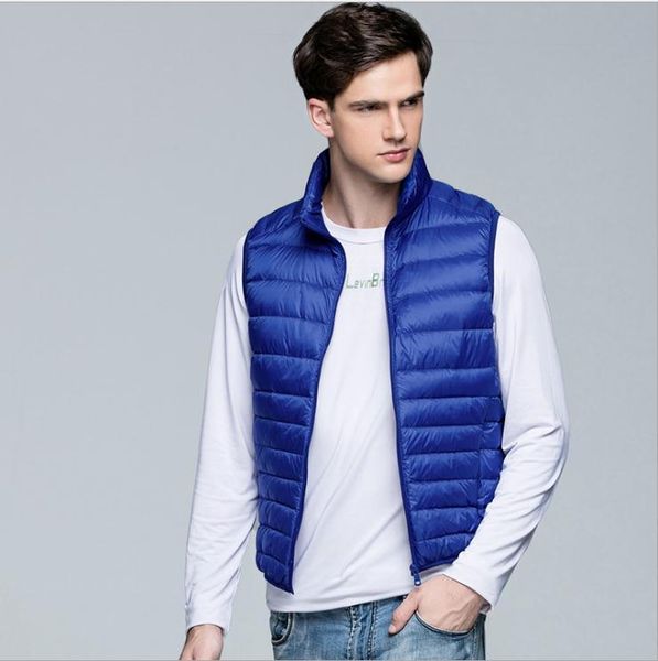 men's vests men autumn coat down vest portable ultra light sleeveless jacket waistcoat for male cotton waistcoats j3496, Black;white
men's vests men autumn coat down vest portable ultra light sleeveless jacket waistcoat for male cotton waistcoats j3496, Black;white