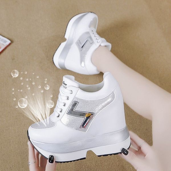 women sneakers leather casual platform trainers white shoes 10cm heels autumn wedge breathable woman height increased bling shoe
women sneakers leather casual platform trainers white shoes 10cm heels autumn wedge breathable woman height increased bling shoe