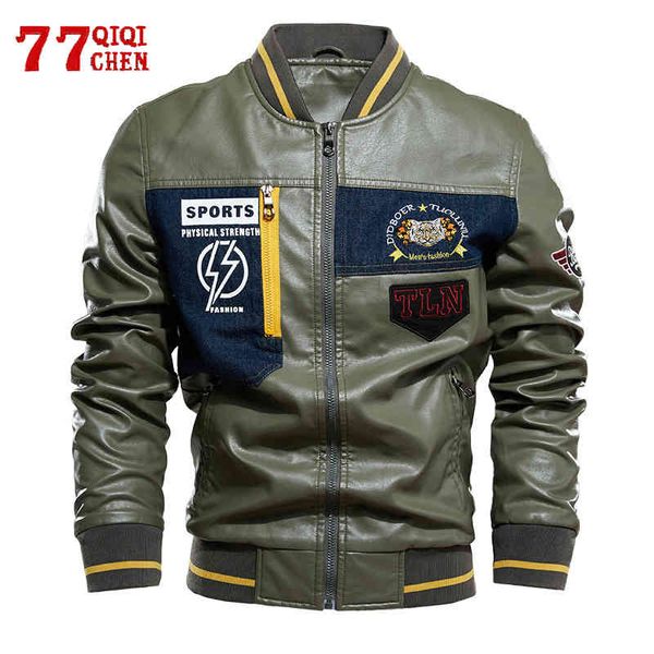 embroidery leather men winter fce baseball moto pu male stand collar casual windbreaker chaquetas hombre coat, Black
embroidery leather men winter fce baseball moto pu male stand collar casual windbreaker chaquetas hombre coat, Black